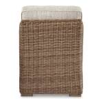 Beachcroft Outdoor Armless Chair with Cushion - Image 4