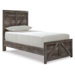 Wynnlow Twin Crossbuck Panel Bed - Image 2