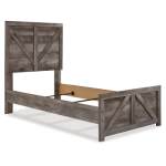 Wynnlow Twin Crossbuck Panel Bed - Image 6