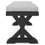 Beachcroft Outdoor Bench with Cushion - Image 7