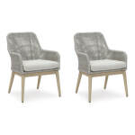 Seton Creek Outdoor Dining Arm Chair (Set of 2)