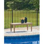 Hyland Wave Outdoor Coffee Table - Image 3