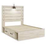 Cambeck Full Panel Bed with 2 Storage Drawers - Image 7