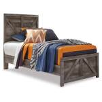 Wynnlow Twin Crossbuck Panel Bed - Image 4