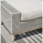 Seton Creek Outdoor Ottoman with Cushion - Image 7