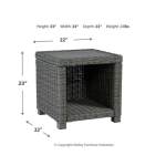 Elite Park Outdoor End Table - Image 8