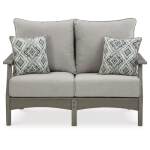 Visola Outdoor Loveseat with Cushion - Image 4