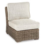 Beachcroft Outdoor Armless Chair with Cushion