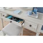 Robbinsdale Mirrored Vanity with Bench - Image 3