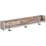 Neilsville Wall Mounted Coat Rack with Shelf - Image 2