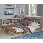 Oliah Full Bookcase Storage Bed - Image 3