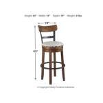 Valebeck Bar Height Bar Stool - Image 5