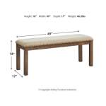 Moriville Dining Bench - Image 5