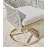 Seton Creek Outdoor Swivel Dining Chair (Set of 2) - Image 8