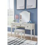 Robbinsdale Mirrored Vanity with Bench - Image 2