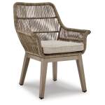 Beach Front Arm Chair with Cushion (Set of 2) - Image 4