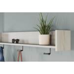 Socalle Wall Mounted Coat Rack with Shelf - Image 6