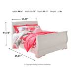 Anarasia Full Sleigh Bed - Image 5