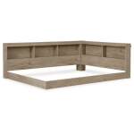 Oliah Full Bookcase Storage Bed - Image 4