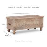 Fossil Ridge Storage Bench - Image 5