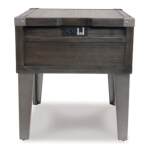 Todoe End Table with USB Ports & Outlets - Image 9