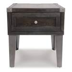 Todoe End Table with USB Ports & Outlets - Image 7