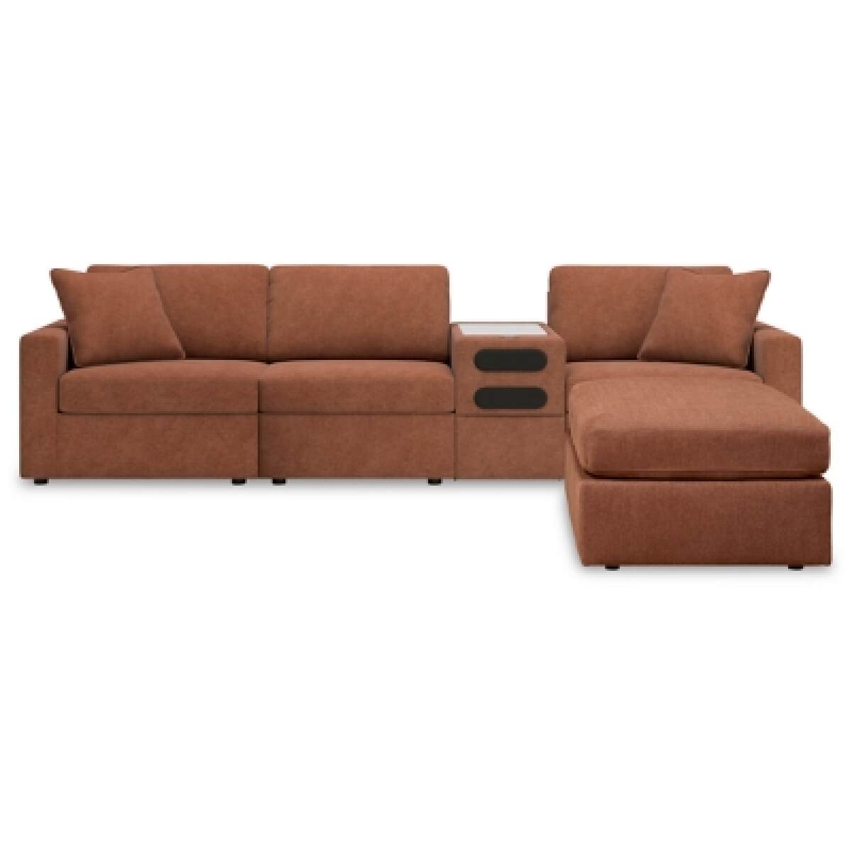 1e5186b187561c86f9a375bd420a6eb0 Modmax 4-Piece Sectional and Ottoman - Image 1