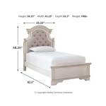 Realyn Twin Panel Bed - Image 5