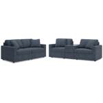 Modmax 3-Piece Sectional Sofa and 2-Piece Sectional Loveseat