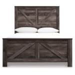 Wynnlow Queen Crossbuck Panel Bed - Image 7