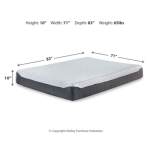 10 Inch Chime Elite California King Memory Foam Mattress in a box - Image 5