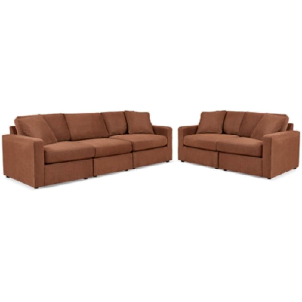 5fca63f65182cdb8409f3128d3451dba Modmax 3-Piece Sectional Sofa and 2-Piece Sectional Loveseat - Image 1