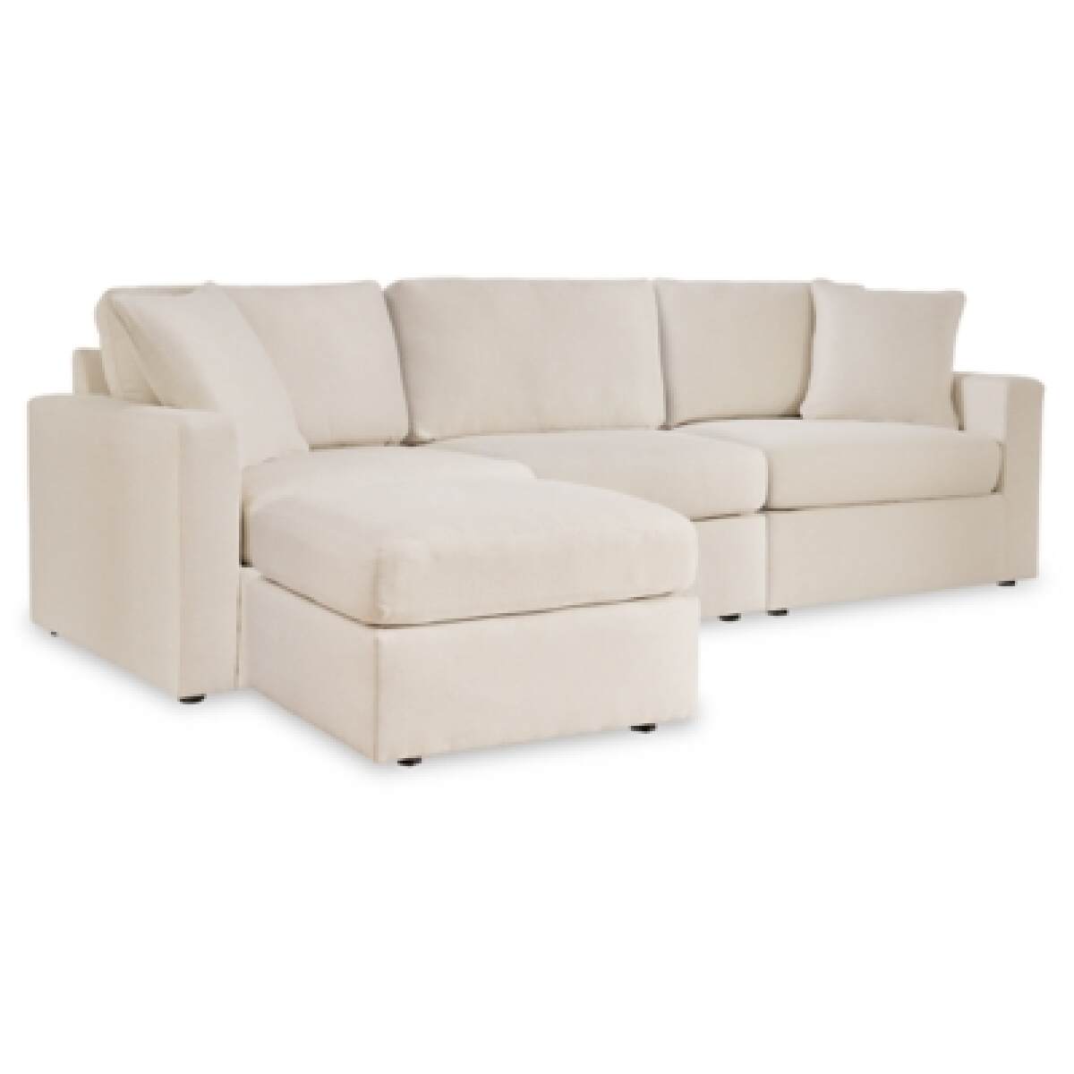 839624348e4f538cb31dd68dceaea637 Modmax 3-Piece Sectional and Ottoman - Image 1