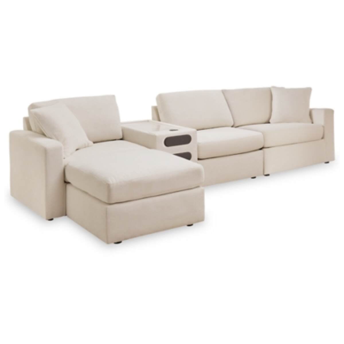 cf8fa4f4f58d32a6cff19dc5349c6bf0 Modmax 4-Piece Sectional and Ottoman - Image 1