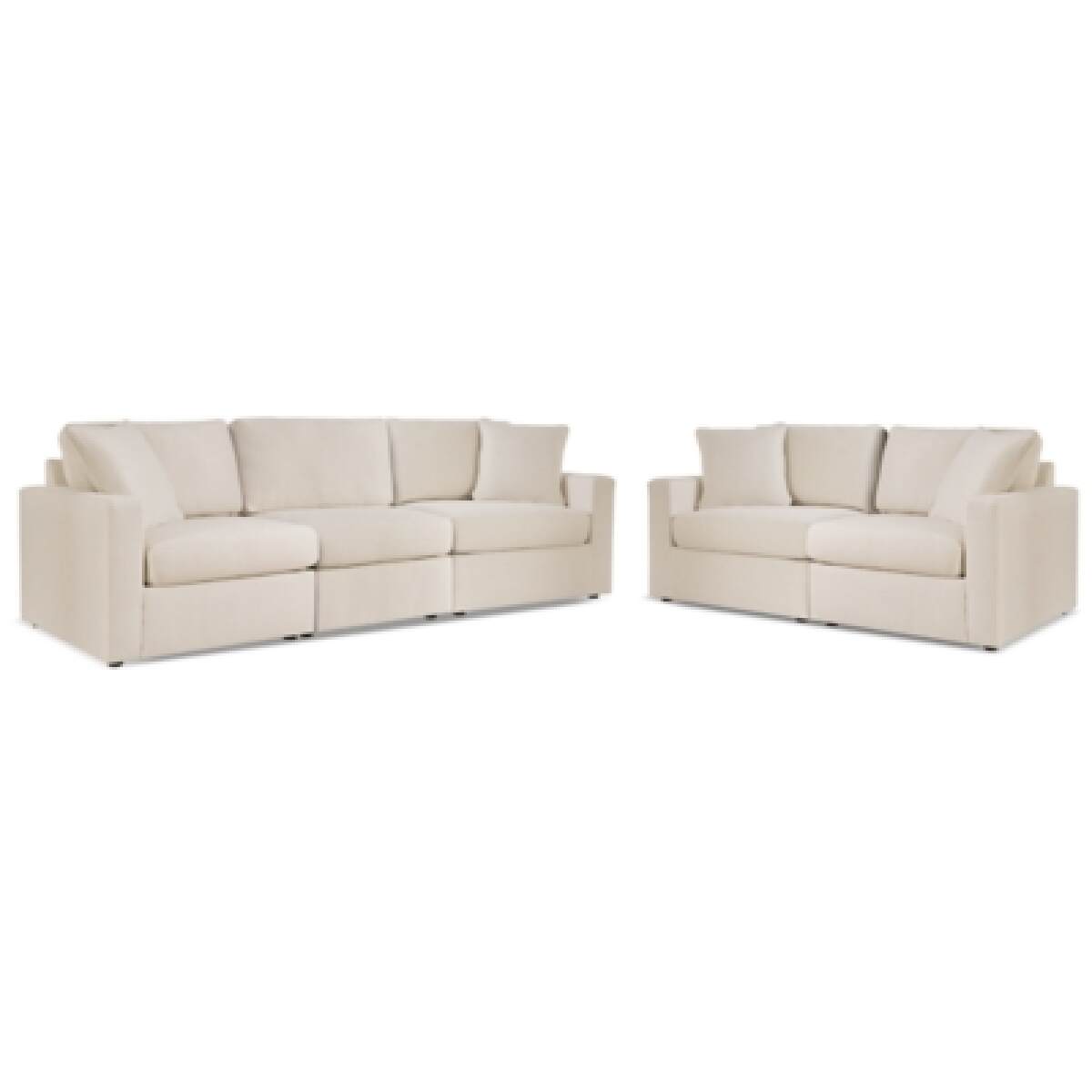 ff7db1025dfc0d38ab3324fac7b3563c Modmax 3-Piece Sectional Sofa and 2-Piece Sectional Loveseat - Image 1