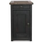 Tyler Creek Chairside End Table with USB Ports & Outlets - Image 7