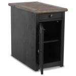 Tyler Creek Chairside End Table with USB Ports & Outlets - Image 6
