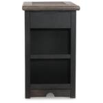 Tyler Creek Chairside End Table with USB Ports & Outlets - Image 8