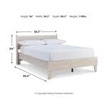 Socalle Full Panel Platform Bed - Image 5