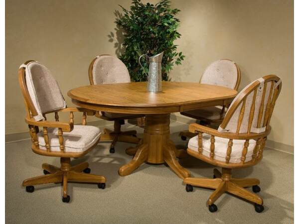 Classic Oak 5 pc.Set Dining Sets Intercon Furniture