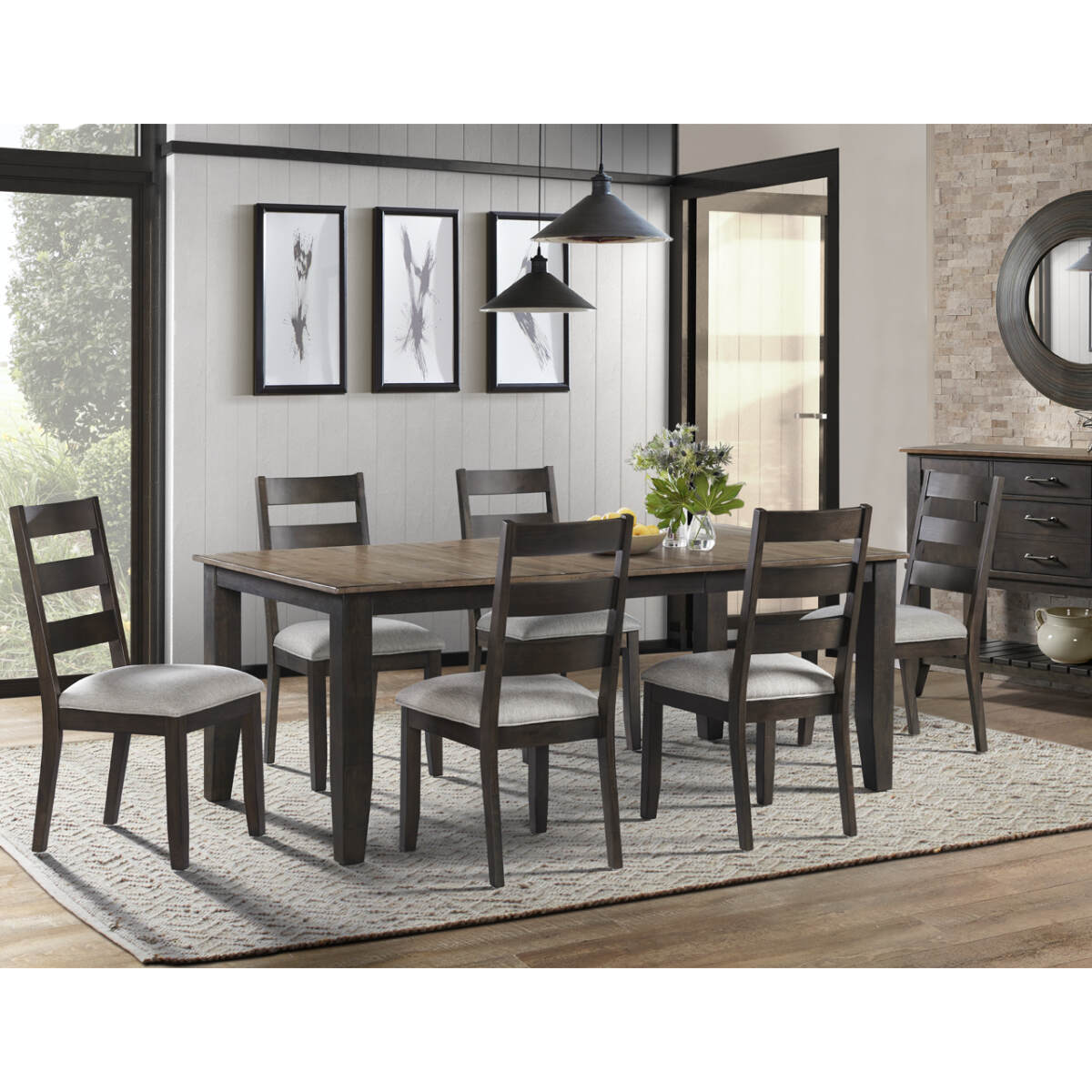 Beacon 7 Pc. Dining Set Beacon 7 Pc. Dining Set - Image 1