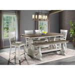 Drake Counter 6pc. Set Dining Sets Intercon Furniture 14