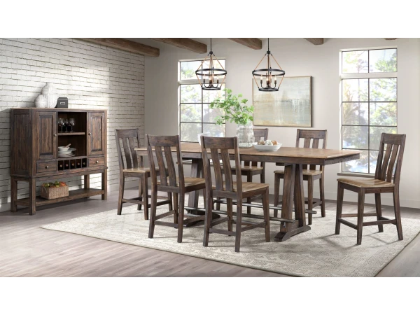 Transitions 7pc. Counter Dining Set Dining Sets Intercon Furniture