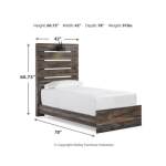 Drystan Twin Panel Bed - Image 5