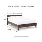 Calverson Full Panel Platform Bed - Image 5