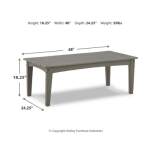 Visola Outdoor Coffee Table - Image 7