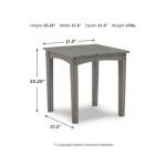 Visola Outdoor End Table - Image 7