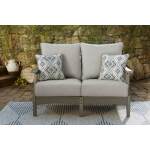 Visola Outdoor Loveseat with Cushion - Image 8