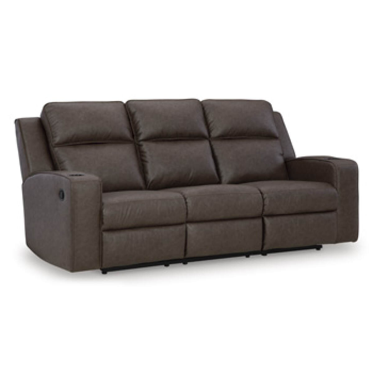 54b07a95ea28cc2a4c46ebb46e2741ce Lavenhorne Reclining Sofa with Drop Down Table - Image 1