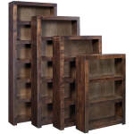 Contemporary Alder 74" Bookcase